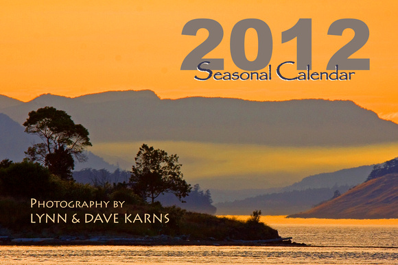 2012 Seasonal Calendar Cover